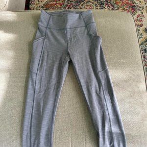 Lululemon Invigorate High-Rise Tight 25" Heathered  / Size 4